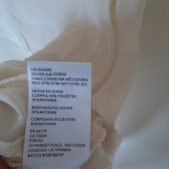 Off-White Blouse - Picture 3 of 5